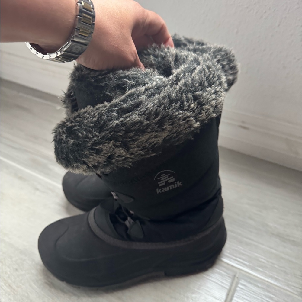 big kids girls kamik snow insulated boots Winter Boots - Picture 2 of 5